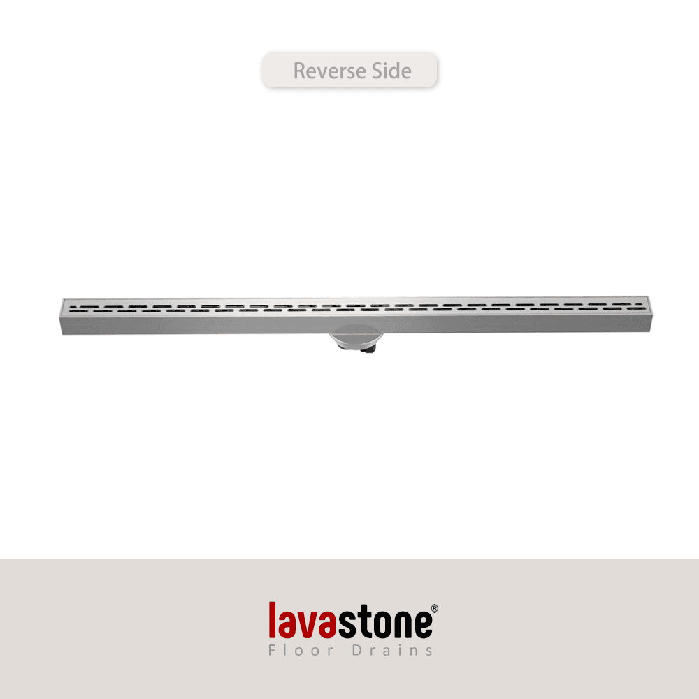 SS 60095 Ultra-Slim Linear Floor Trap (Floor Drain) · Brushed Stainless Steel