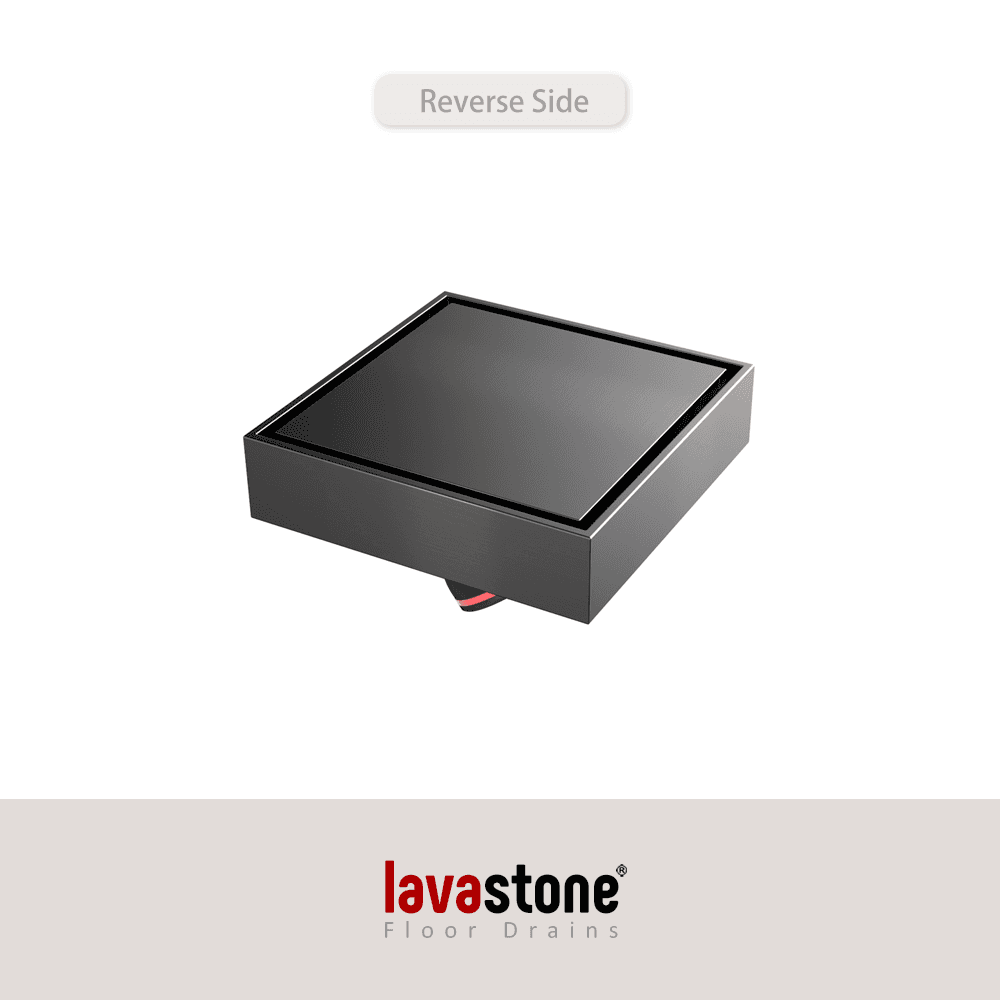SS 10036 Invisible Floor Trap (Tile Insert Drain) · Gun Metal